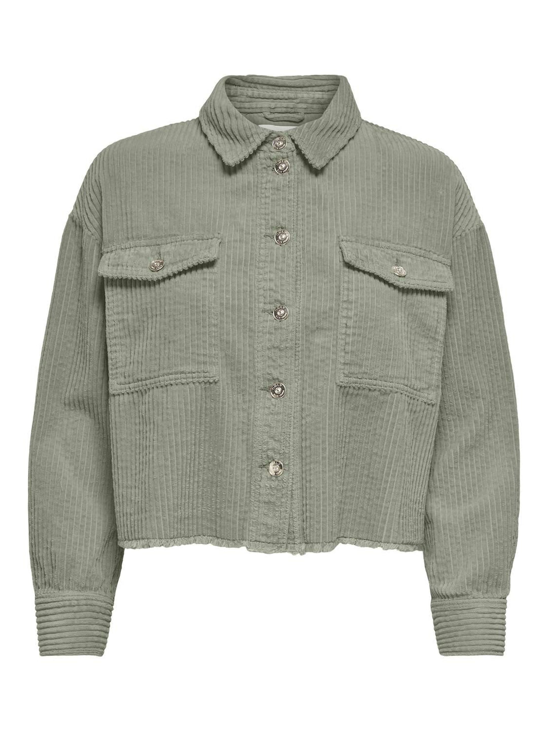 Damen Kurzjacke Breitcord Seagrass
