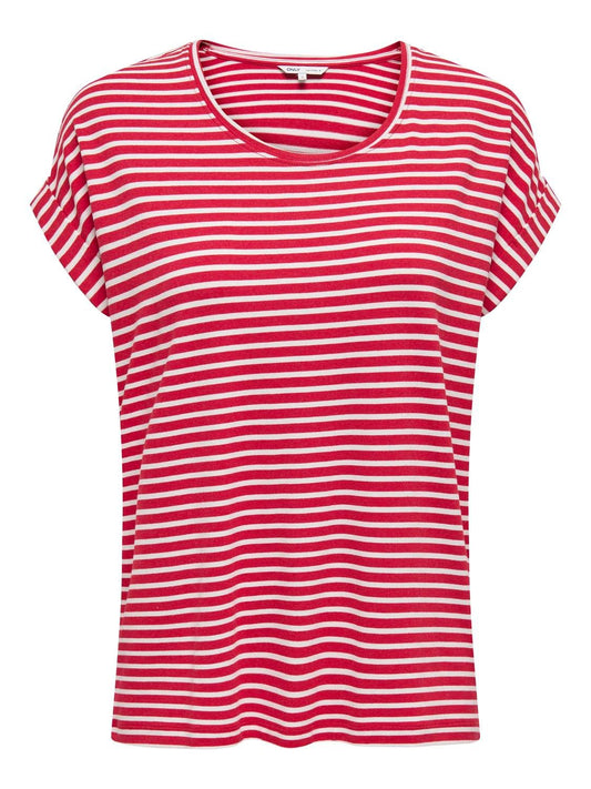 Damen ONLMOSTER STRIPE O-NECK TOP