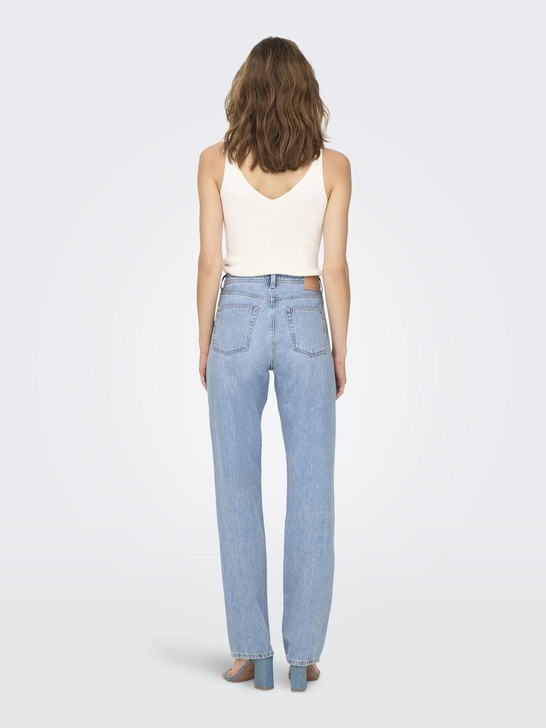 Straight High Waist Jeans