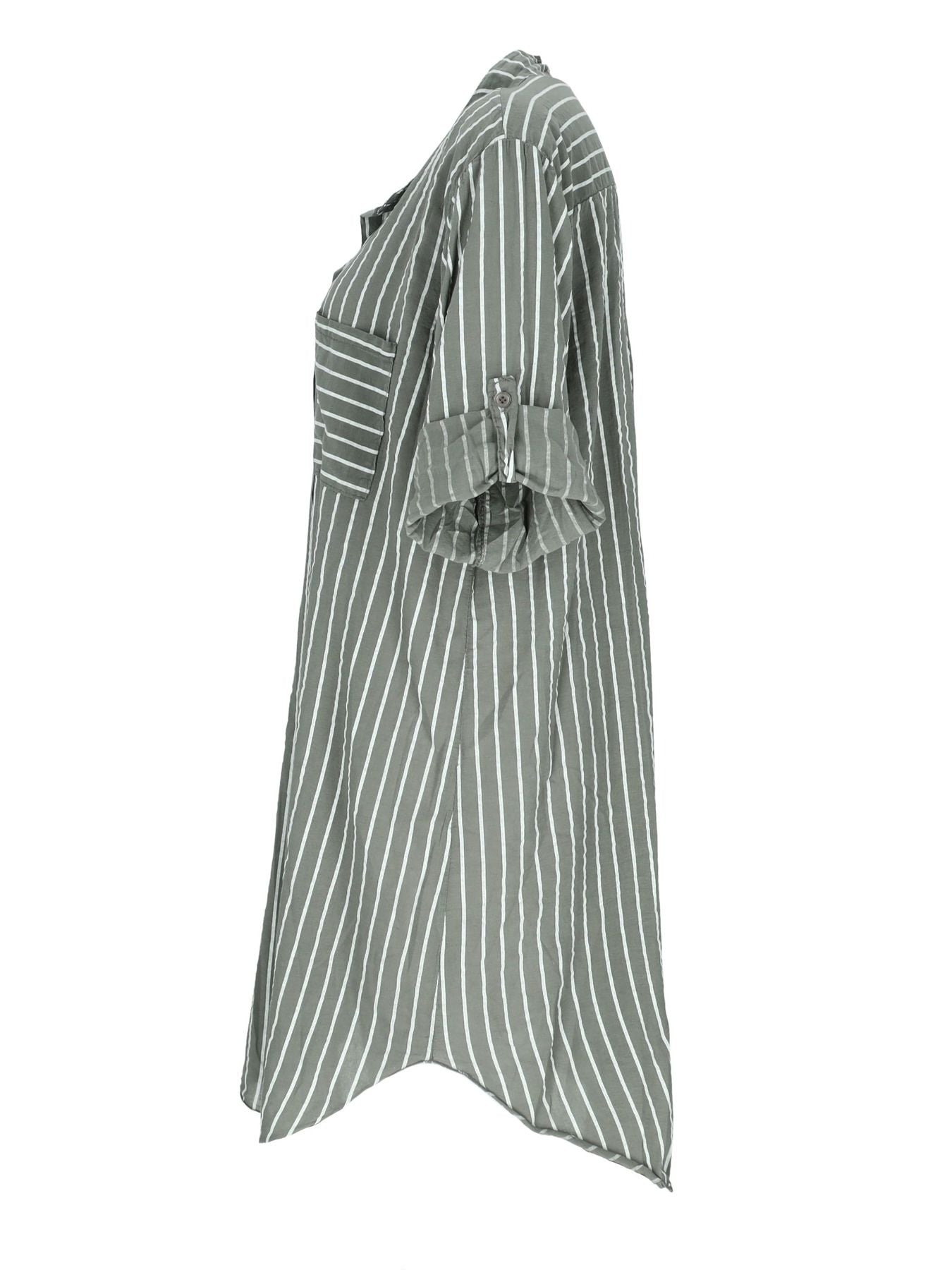 Longbluse Streifen