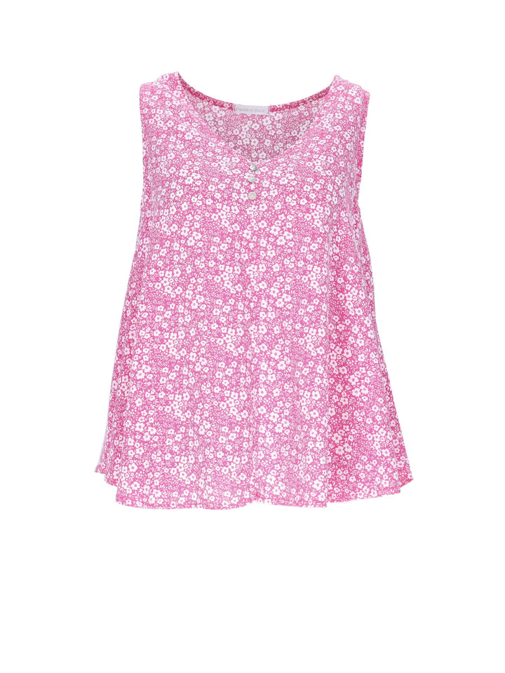 Splash of Color Damen-Top Streublumen