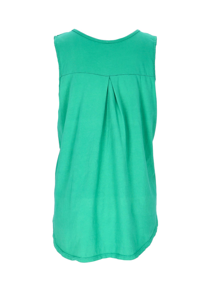 Splash of Color Damen-Top mit Lochmuster