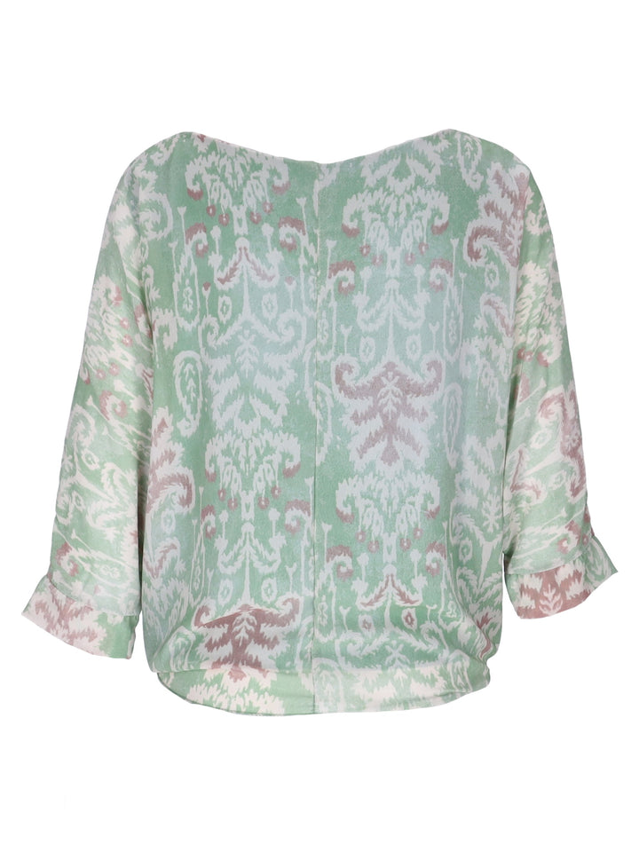 Splash of Color Damen Shirt zum Binden