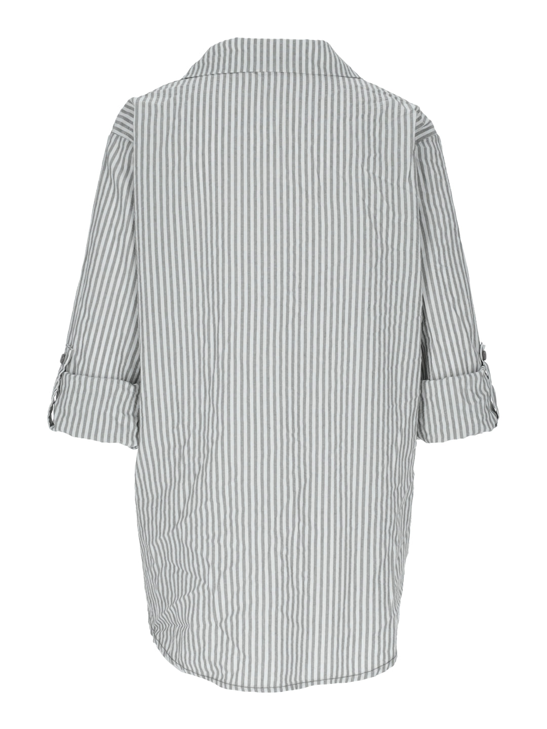 Bluse Streifen Krempelarm