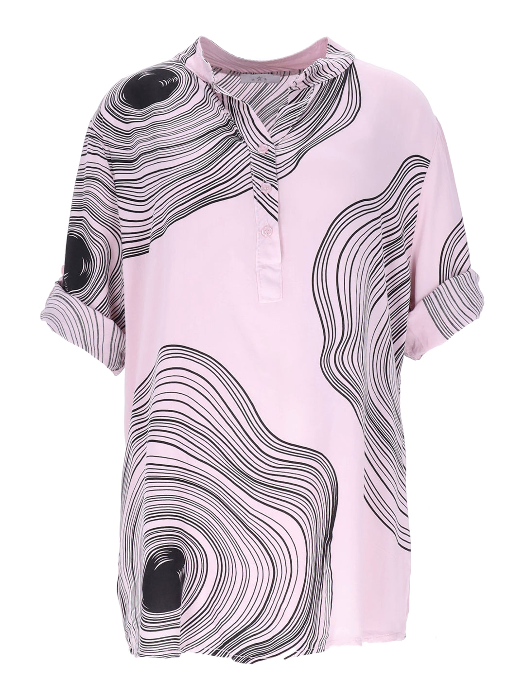 Splash of Color Viskose Bluse