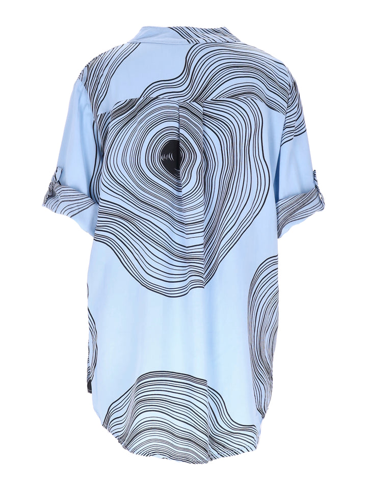 Splash of Color Viskose Bluse
