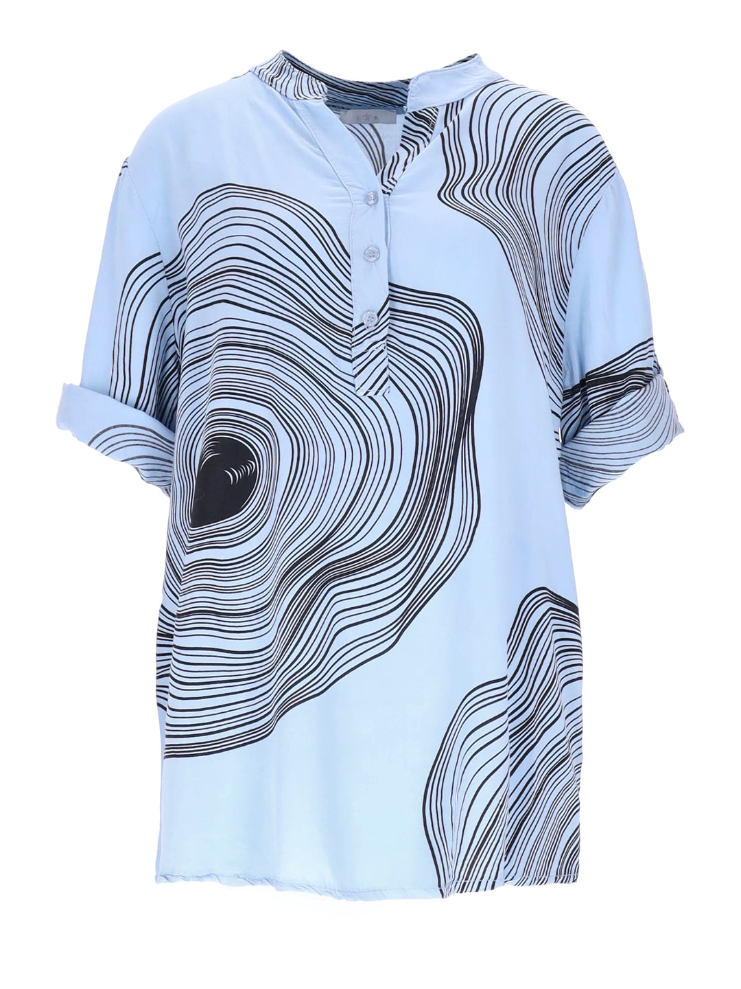 Splash of Color Viskose Bluse
