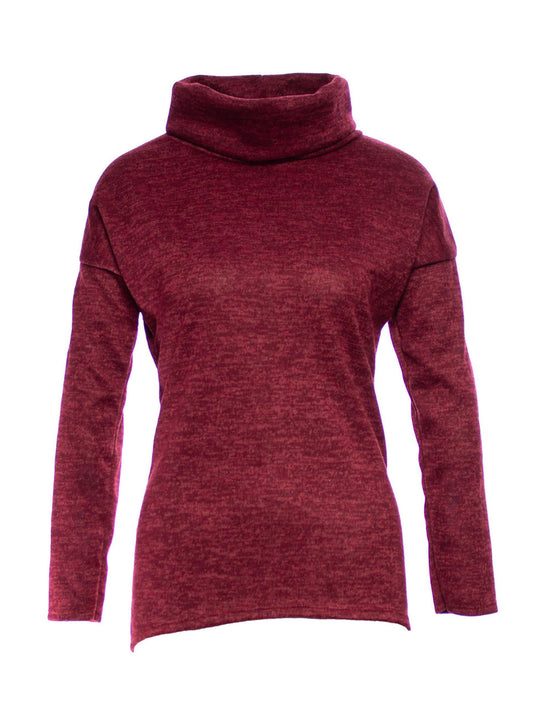 Rollkragenshirt einfarbig
