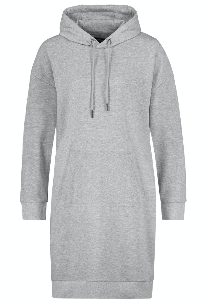 DOB Sweat Kleid,überlappende Kapuze