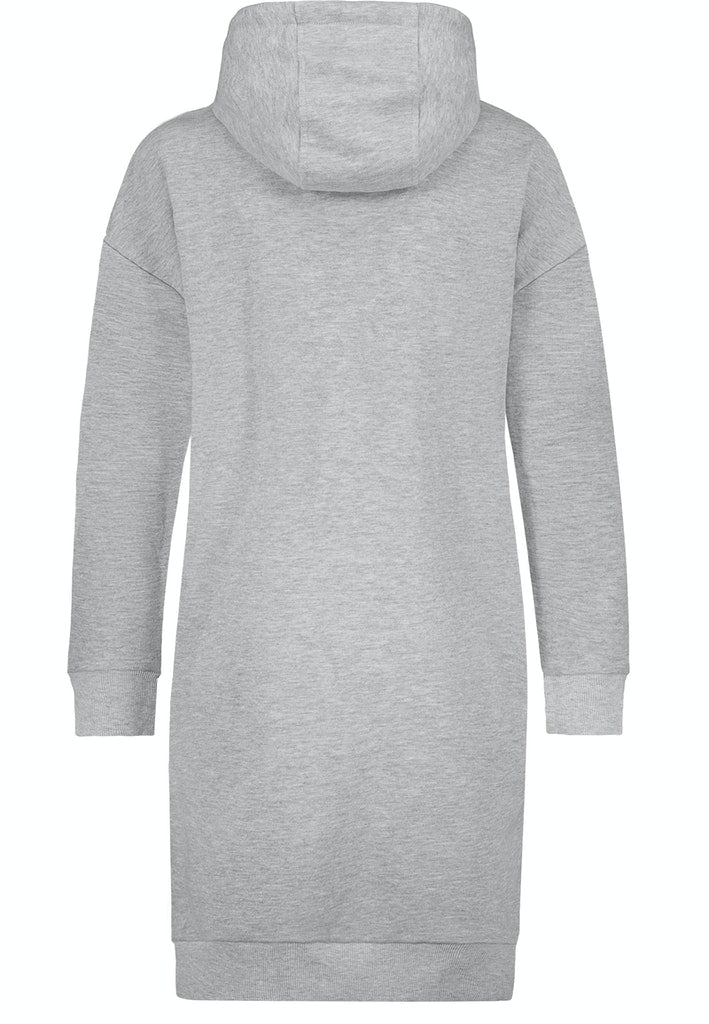 DOB Sweat Kleid,überlappende Kapuze