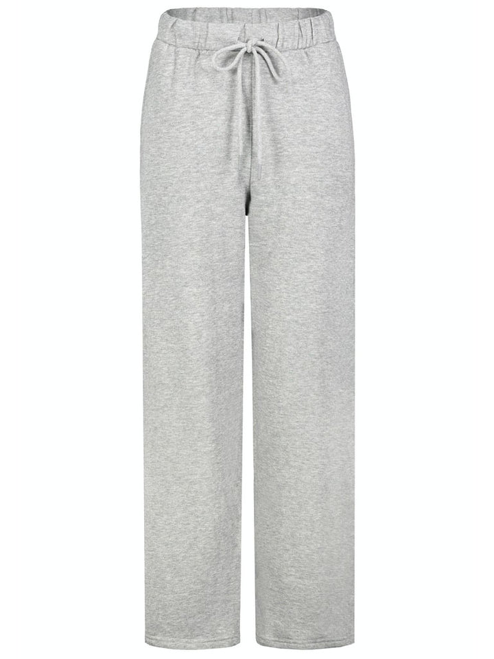 DOB SweatHose, weites Bein, Bund mit Kordel
