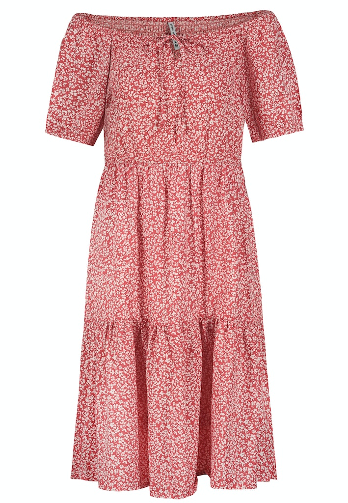 Kleid mit Puffärmeln