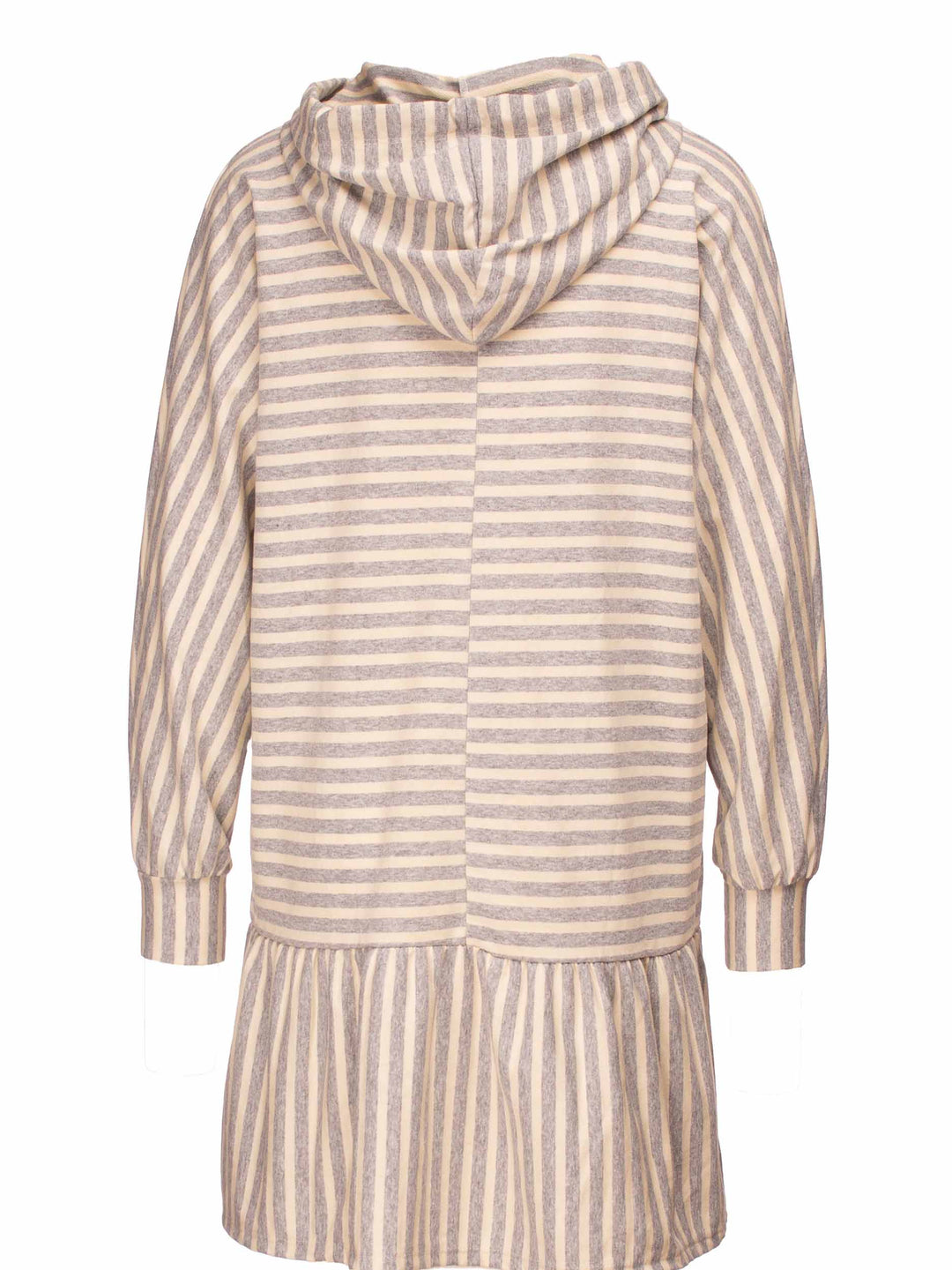 Sweatkleid gestreift