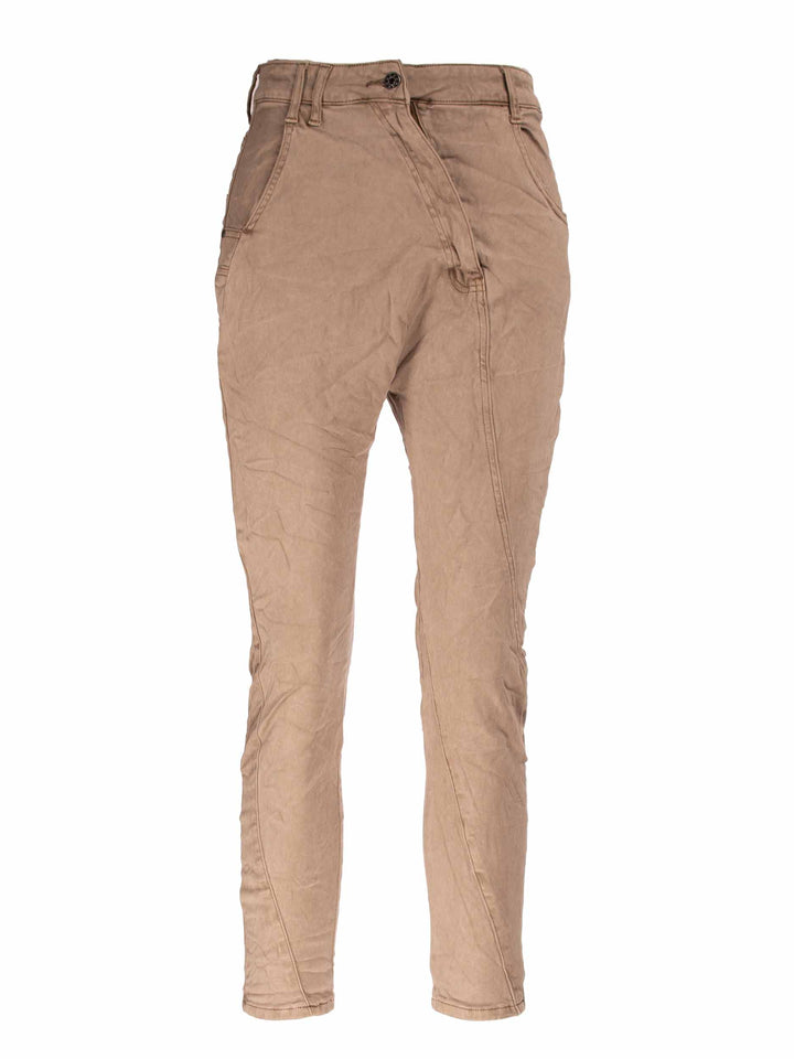 Jeans schräger Reißverschluß