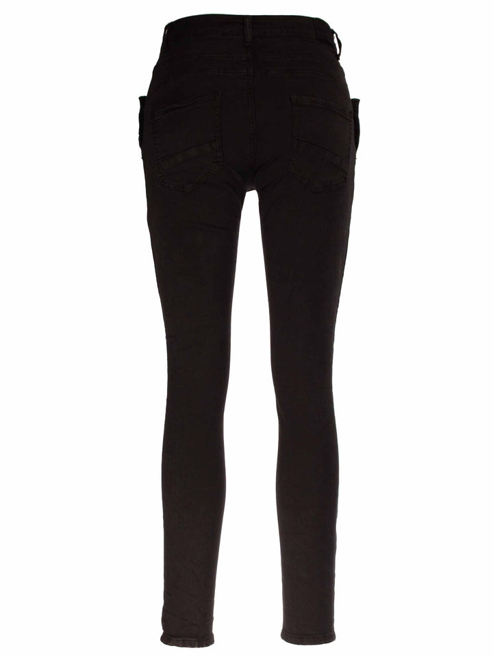 Jeans Knöpfe an Taschen