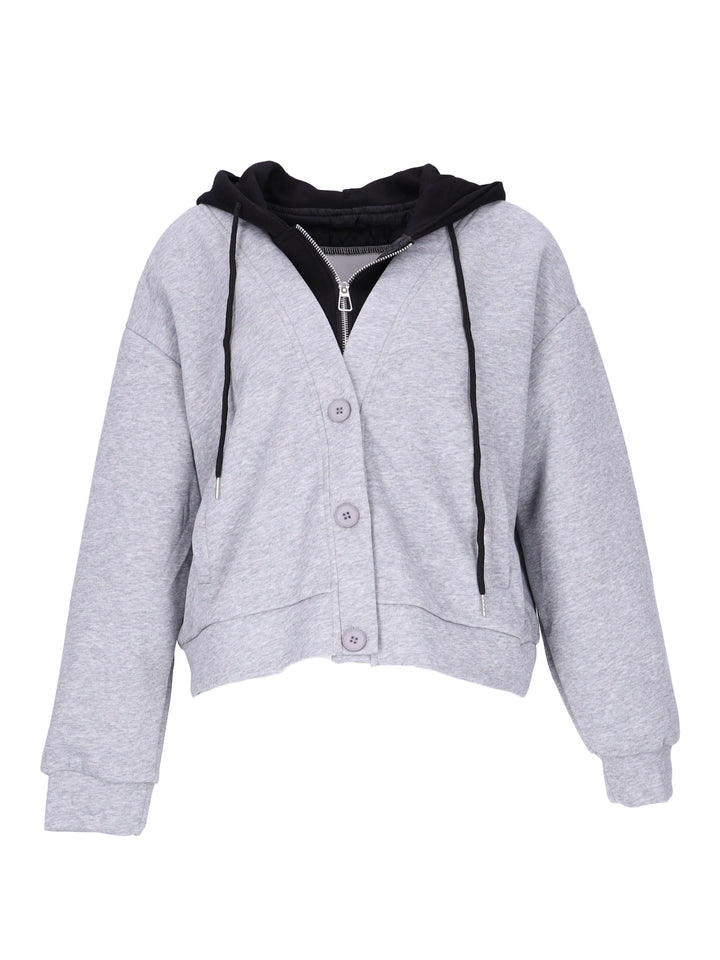 Set-Rock und Sweatjacke