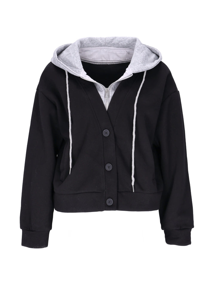 Set-Rock und Sweatjacke