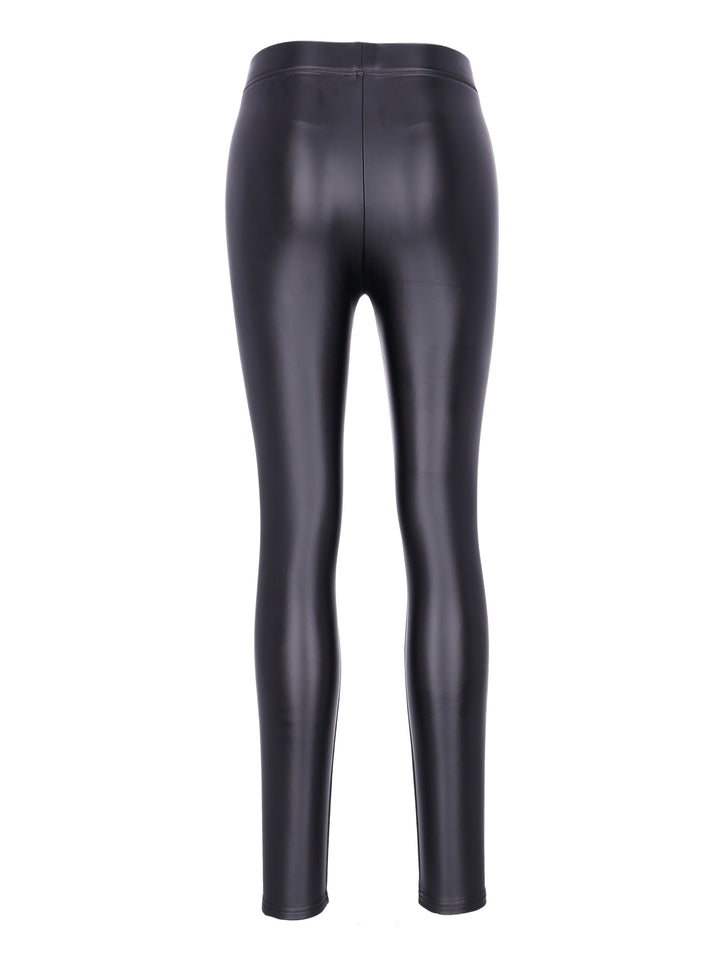 Splash of Color Lederoptik Leggings