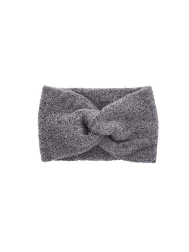 Stirnband Strick Breit