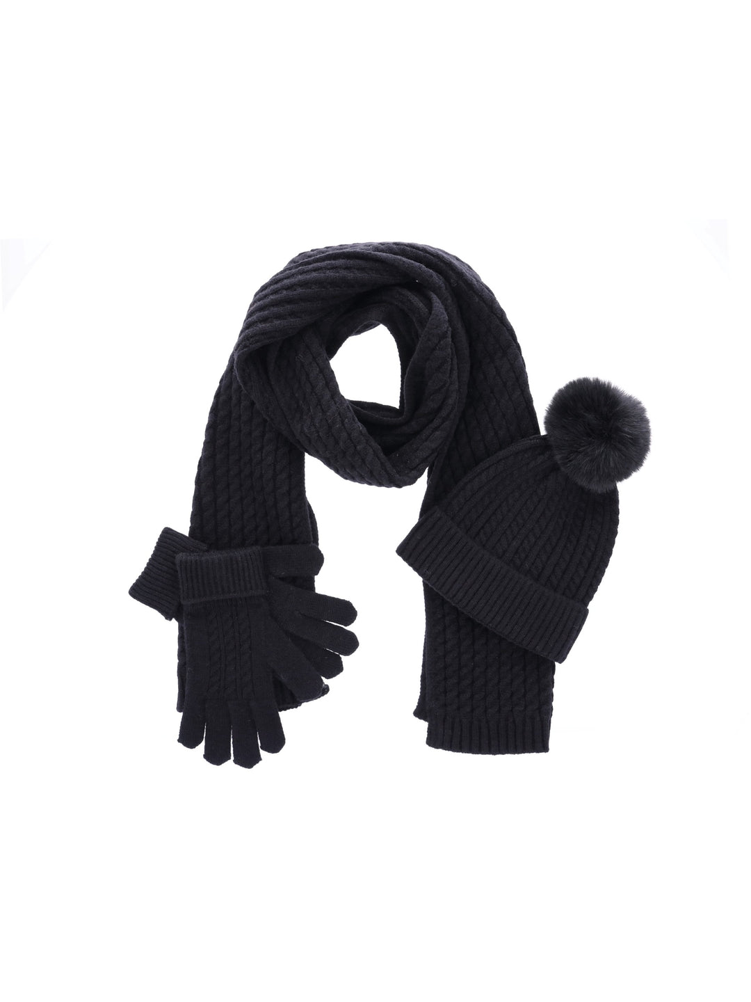 Set Schal-Mütze-Handschuhe