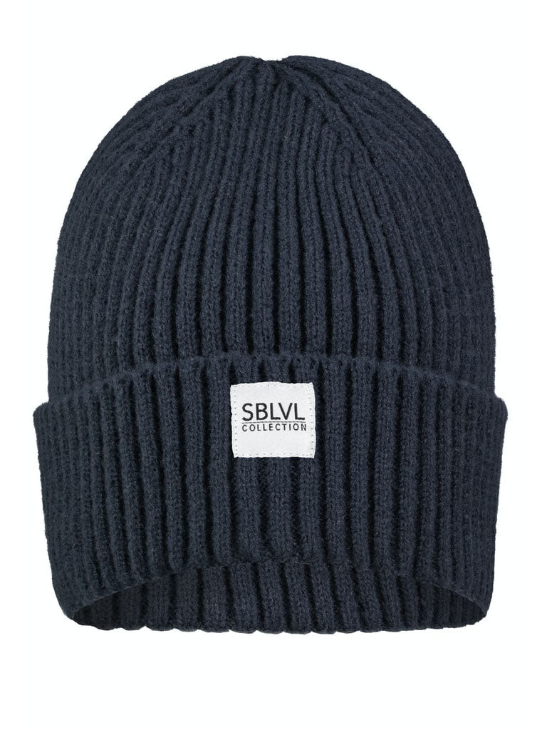 Unisex Beanie with Badge, fully fashion